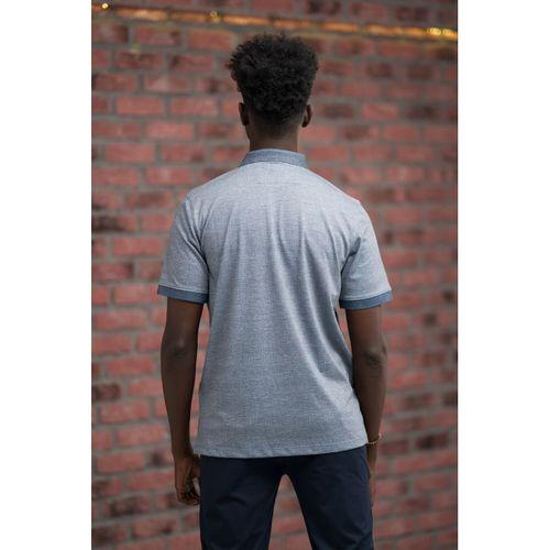 Advante Regular Fit Likralı Pano Desenli Polo Yaka T-shirt