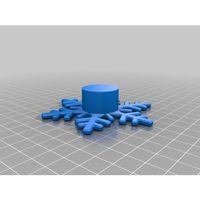 Pencere Noel için Damga Kar Tanesi - 5145517