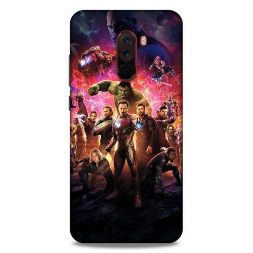 Lopard Xiaomi Pocophone F1 Uyumlu Kılıf IMDB Film (29) Arka Koruma Kılıfı Yenilmezler
