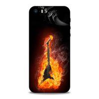 Lopard Apple Iphone 5S Uyumlu Kılıf FireX (12) Koruyucu Silikon Elektro Gitar