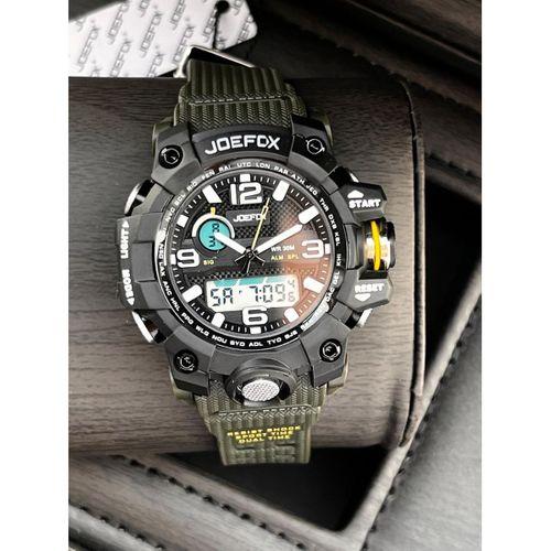 Joefox Küçük Kasa Digital Ve Analog 2 Yıl Garantili Kronometre+Takvim+Alarm+Çoçuk Kol Saati JE.CBK22