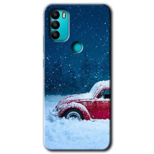 GM 21 Plus Kılıf HD Desen Baskılı Arka Kapak - Karlı Vosvos + Kırılmaz Cam