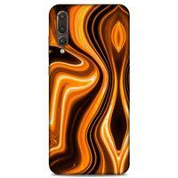 Mermer Turuncu Huawei P20 Pro Kılıf