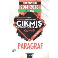 TYT MSÜ Paragraf Son 10 Yıl Çıkmış Sorular Çap Yayınları