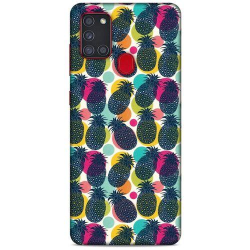 Frutix Ananas 06 Samsung Galaxy A21s Kılıf Desenli Silikon