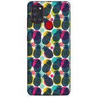 Frutix Ananas 06 Samsung Galaxy A21s Kılıf Desenli Silikon