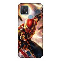 Oppo A15 Uyumlu Kılıf BMovie (42) Rugged Armor Kılıf Spider Man