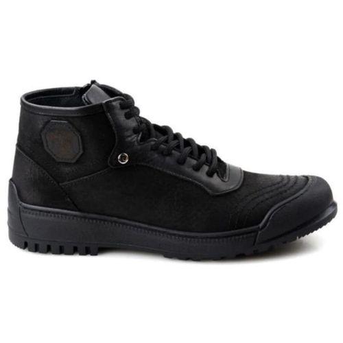 Pierre Cardin 382105 Erkek Kürklü Fermuarlı Deri Bot