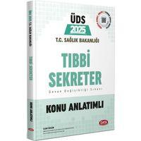 2025 ÜDS Sağlık Bakanlığı Tıbbi Sekreter Konu Anlatımlı Data Yayınları