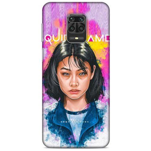 Xiaomi Redmi Note 9S Uyumlu Kılıf Squid Game (47) Crystal Flex Kılıf Dae-Hyun
