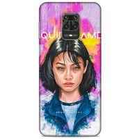 Xiaomi Redmi Note 9S Uyumlu Kılıf Squid Game (47) Crystal Flex Kılıf Dae-Hyun