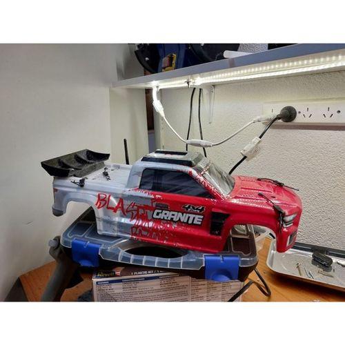 Arrma Granite Aileron (Bu ürün Sadece Plastik parçadır - Almadan Önce Soru Sorabilirsiniz)