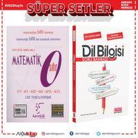 Karekök TYT Matematik Sıfır ve AKM Dil Bilgisi Soru Bankası Seti 2 Kitap