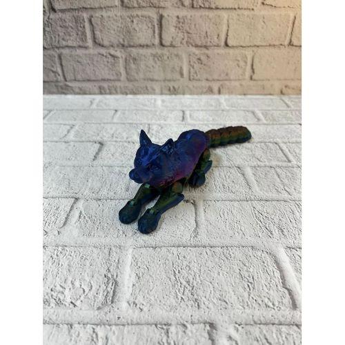 Rainbow Hareketli Kurt Masa Dekoru Esnek Eklem Yapılı