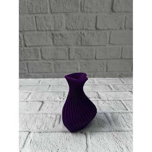 5 Cm Mor Kalp Formlu Mini Vazo Modern Mini Dekor Ürünü