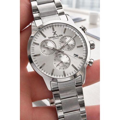 Daniel Klein Erkek Kol Saati 30 Metre Suya Dayanıklı Çelik Kordon + Bileklik Hediyeli VS.BLKT.0816