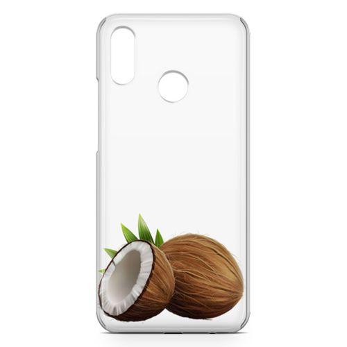 Huawei P20 Lite Kılıf Hindistan Cevizi Arka Kapak Koruma Desenli Full Koruyucu