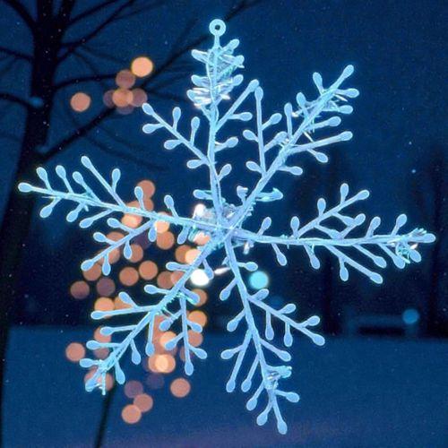 6 ADET KÜÇÜK BOY BEYAZ KAR TANESİ 21 CM KAR TANESİ YILBAŞI AĞACI SÜSLERİ YILBAŞI DEKORLARI NOEL SÜS