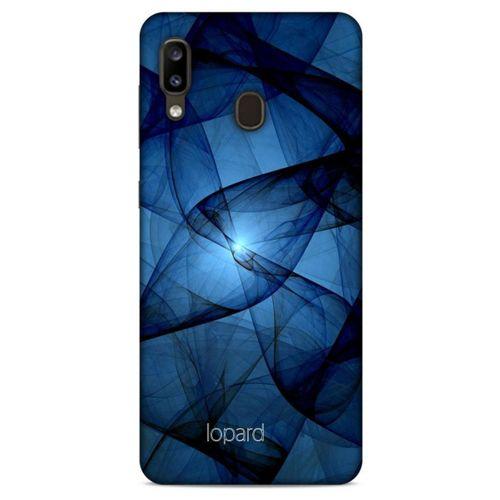 Samsung Galaxy A20 Kılıf Pastel Renkler (13) Silikon Kap Lacivert