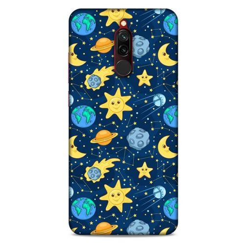 Spacex (6) Tema Silikon Kılıf Xiaomi Redmi 8 Kılıf