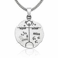 Gümüş Gök Tengri Kolye