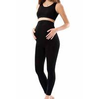 Kadın Siyah Penye Uzun Hamile Tayt - 3273A