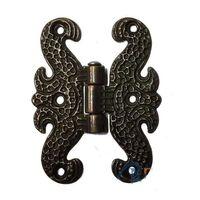 Zamak Kelebek Menteşe - Büyük, 50x67mm, Oksit, 1 Adet