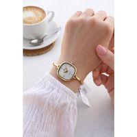 Essence Çelik Kordon Kararma Yapmaz 3 Atm Suya Dayanıklı Kadın Kol Saati + Bileklik VS.BLKT.0875