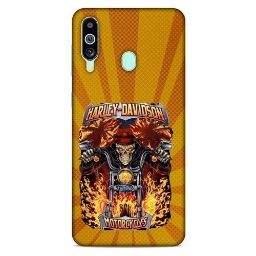 Samsung Galaxy M40 Uyumlu Kılıf Motorsiklet (9) Kılıf Harley Davidson