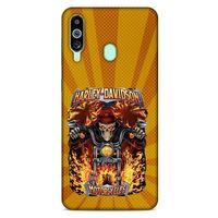 Samsung Galaxy M40 Uyumlu Kılıf Motorsiklet (9) Kılıf Harley Davidson