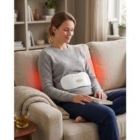 Kızılötesi Isıtmalı Titreşimli Kadın Bel Ve Rahim Masaj Kemeri Usb Şarjlı