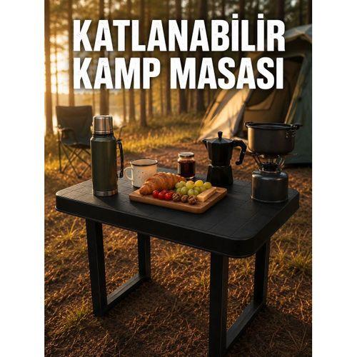 Katlanabilir Kamp Masası Taşınabilir Plastik Piknik Ve Bahçe Masası İçin Uygun