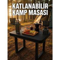 Katlanabilir Kamp Masası Taşınabilir Plastik Piknik Ve Bahçe Masası İçin Uygun