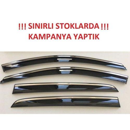Niken VW Amarok 2009- Kromlu Cam Rüzgarlığı 4 LÜ