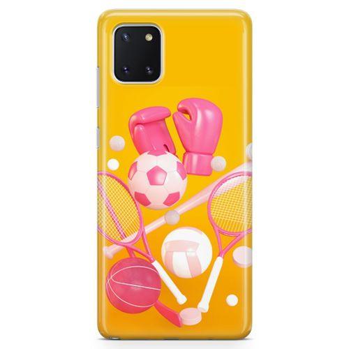 Samsung Galaxy Note 10 Lite Kılıf Boks Eldiveni Tenis Arka Kapak Koruma Desenli Full Koruyucu