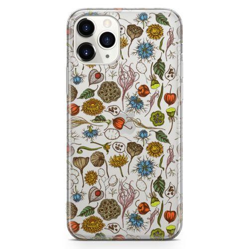 Apple iPhone 11 Pro Kılıf Çörek Otu Arka Kapak Koruma Desenli Full Koruyucu