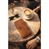 Hakiki Deri Mıknatıslı Kart Ve Telefon Bölmeli Unisex Cüzdan VS.BLKT.0946