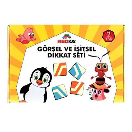 Redka Görsel ve İşitsel Dikkat Seti 2 Yaş