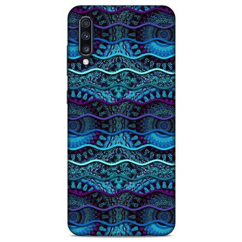 Samsung Galaxy A70 Kılıf Baskılı Özel Seri Taşlı (37) Silicone Cover