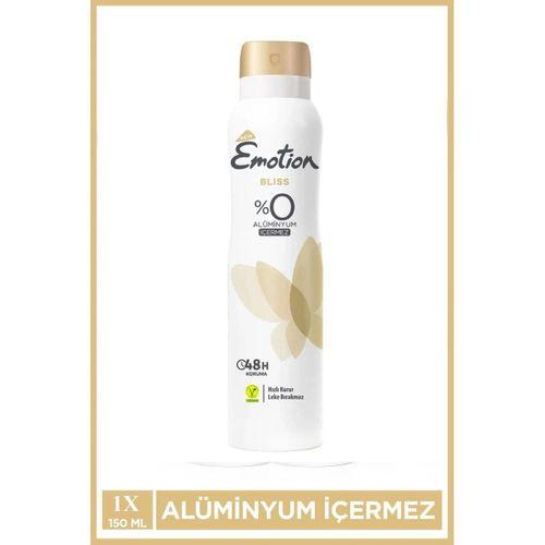 Emotion Bliss Kadın Vegan Deodorant 150 Ml Hızlı Kurur , Leke Bırakmaz