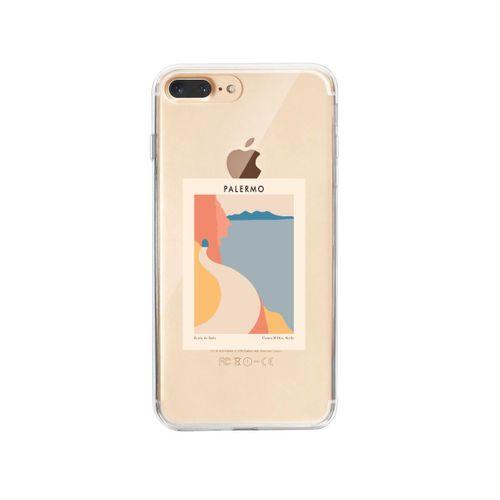 iPhone 7 Plus Palermo Lens Korumalı Şeffaf Telefon Kılıfı