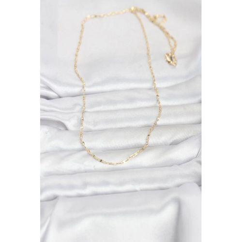 CM 14K Gold Renk Gemici Zincir Model 60 cm Kadın Kolye