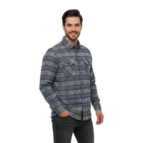 Erkek Kışlık Çift Cep Kapaklı Gömlek BGL-ST04931