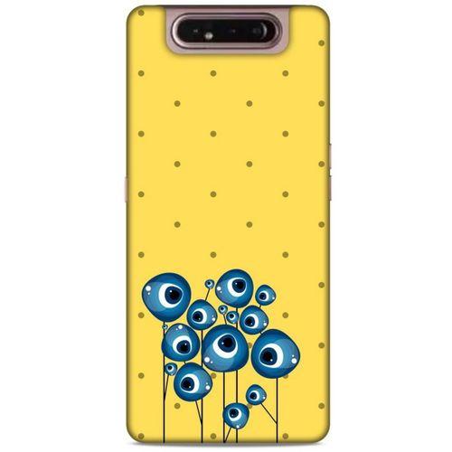 Nazarium (10) Desenli Silikon Kapak Samsung Galaxy A80 Kılıf