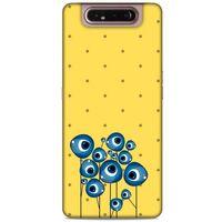 Nazarium (10) Desenli Silikon Kapak Samsung Galaxy A80 Kılıf