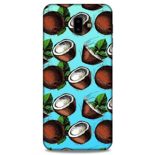 Frutix Hindistan Cevizi 02 Samsung Galaxy J6 Plus Kılıf Desenli Silikon