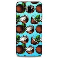 Frutix Hindistan Cevizi 02 Samsung Galaxy J6 Plus Kılıf Desenli Silikon