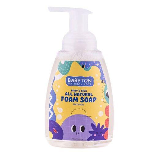 Babyton Babyton Çocuklar İçin Doğal Köpük Sabun Naturel