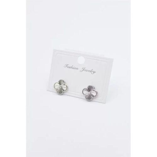 Vc Yonca Küpe - Gümüş