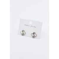 Vc Yonca Küpe - Gümüş